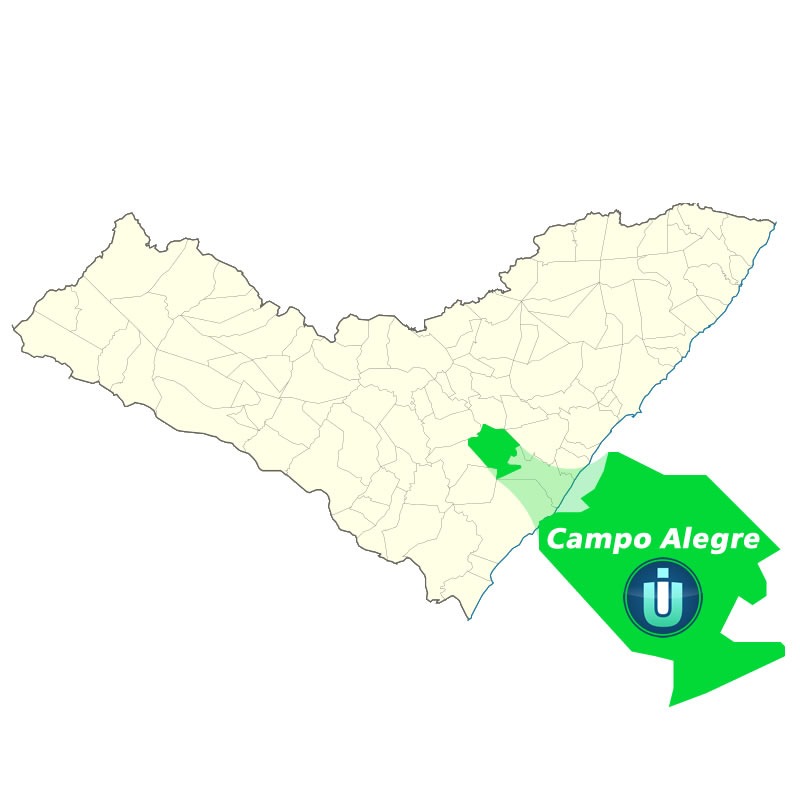 Campo Ruga Map Campo Alegre - Internet Urbana