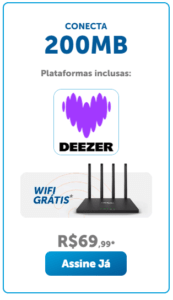 Plano de 200 MB Provedor Conecta